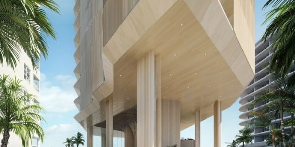 隈研吾公布其在美國的第一座住宅大樓的設(shè)計，大佬們齊聚邁阿密海灘