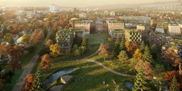 BIG 公布挪威新創(chuàng)新區(qū)的設計