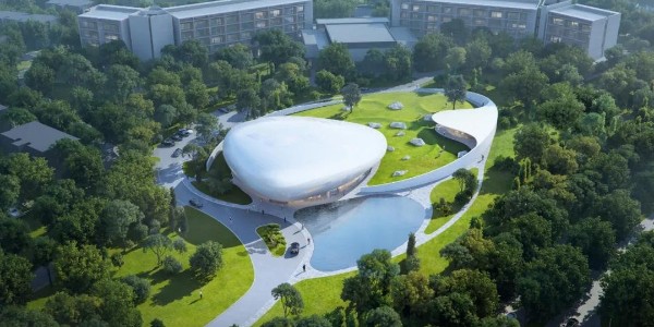 MAD阿那亞“云中心”設(shè)計(jì)方案曝光：一朵漂浮在林中的“云”！