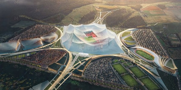 摩洛哥將建全球最大足球場，首批效果圖公布