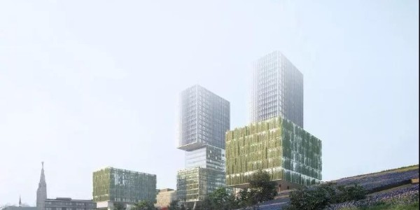 堆疊的混合社區(qū)#OMA公布 “VDMA”混合社區(qū)設(shè)計方案！