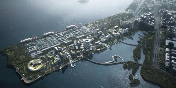 NBBJ ‘騰訊大鏟灣科技島’，構(gòu)想“網(wǎng)絡(luò)城市”