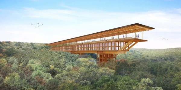 坂茂新作！向外延伸21米的日本健康療養(yǎng)勝地