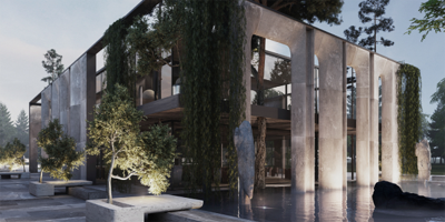 一個可以什么都不做的地方，藏在森林深處的度假村