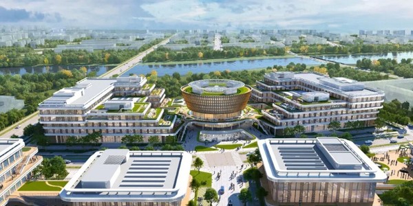 雄安中國電信智慧城市產業(yè)園啟用，由北方設計院設計