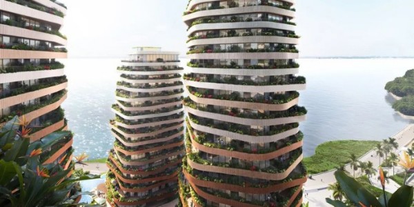 MVRDV 南美首個(gè)項(xiàng)目設(shè)計(jì)，六座住宅形成一個(gè)綠色山谷