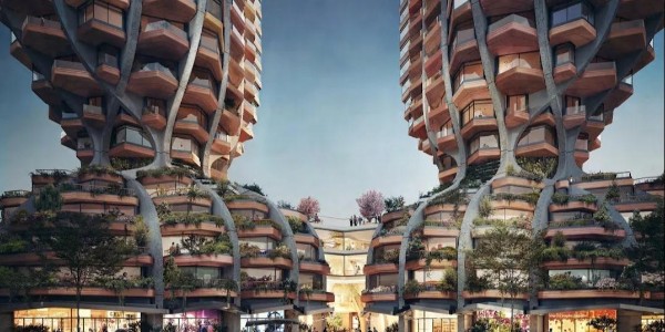 溫哥華未來新地標！鬼才建筑師Thomas Heatherwick設(shè)計中心區(qū)雙子塔樓